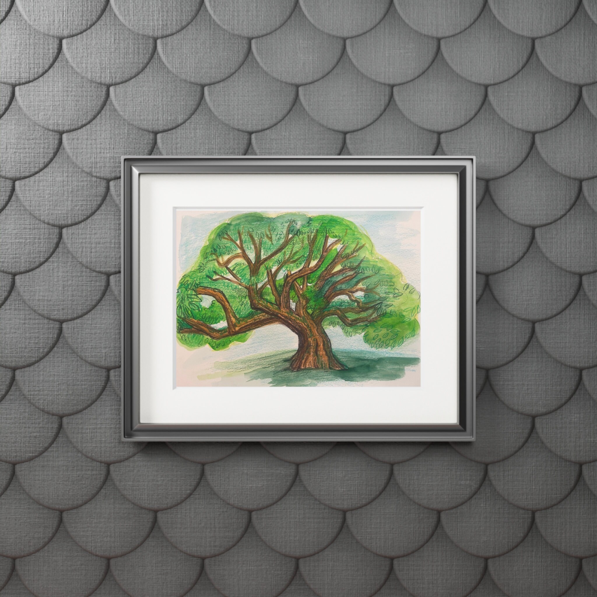Oak Tree Wall Art Fine Art Print - Etsy