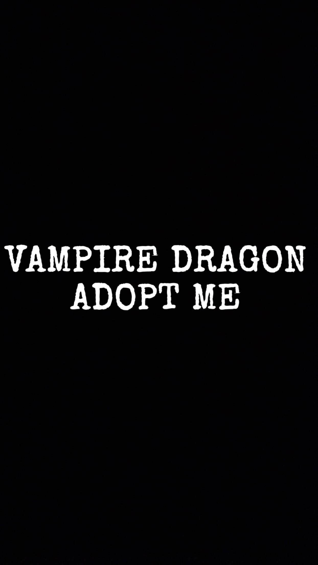 Vampire Dragon Roblox Adopt me Pet