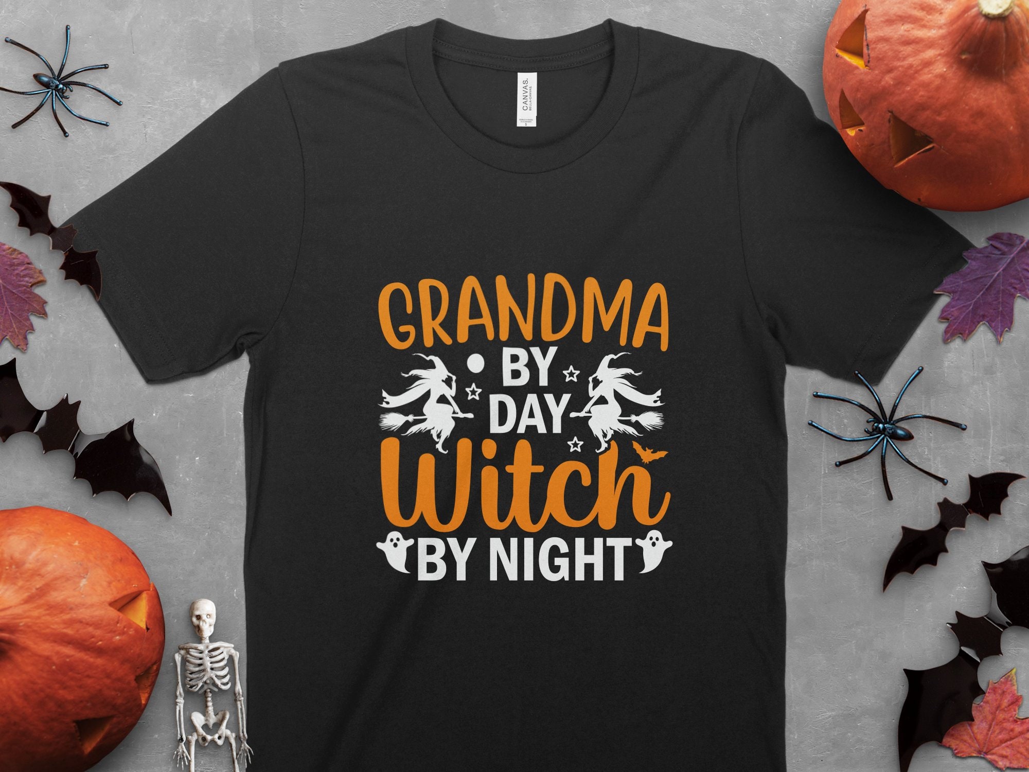 Discover Grandma Halloween Witch T-Shirt, Grandma Shirt, Halloween Shirt for Grandma, Halloween Gift for Grandma, Gift For Grandma