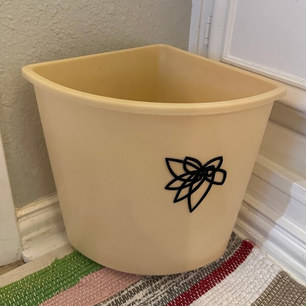 Vintage Trash Can Etsy