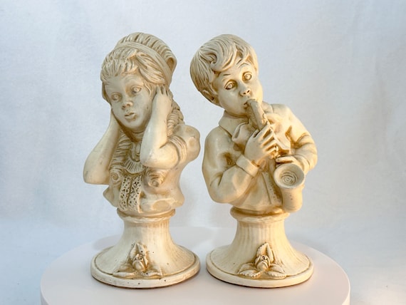 Figurine Céramique Vintage Années 70 - Garçon Pantalon Pattes D'eph - Déco Rétro