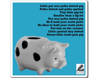 Pee Wee Lyrics magnet