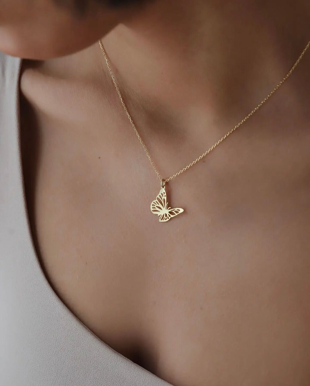 Contempo Butterfly Necklace main image 0