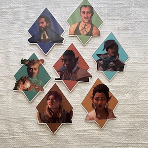 Dragon Age The Veilguard Companion Stickers