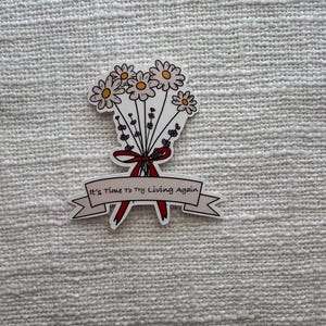 It&#39;s Time To Try Living Again Astarion Baldur&#39;s Gate 3 Sticker