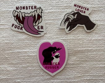 Monster Lover Stickers