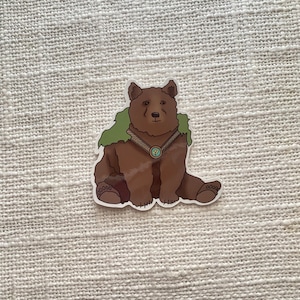 Baldur&#39;s Gate 3 Halsin Bear Sticker