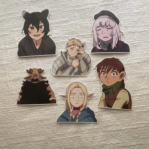 Pegatinas de acuarela Delicious In Dungeon/Dungeon Meshi