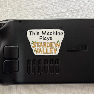 This Machine Plays Stardew Valley Sticker