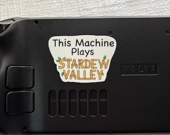 This Machine Plays Stardew Valley Sticker