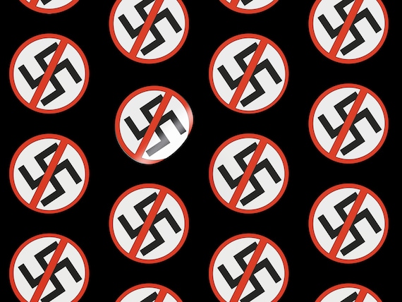 Anti-Fascist Symbol Stickers: Waterproof Vinyl Decals