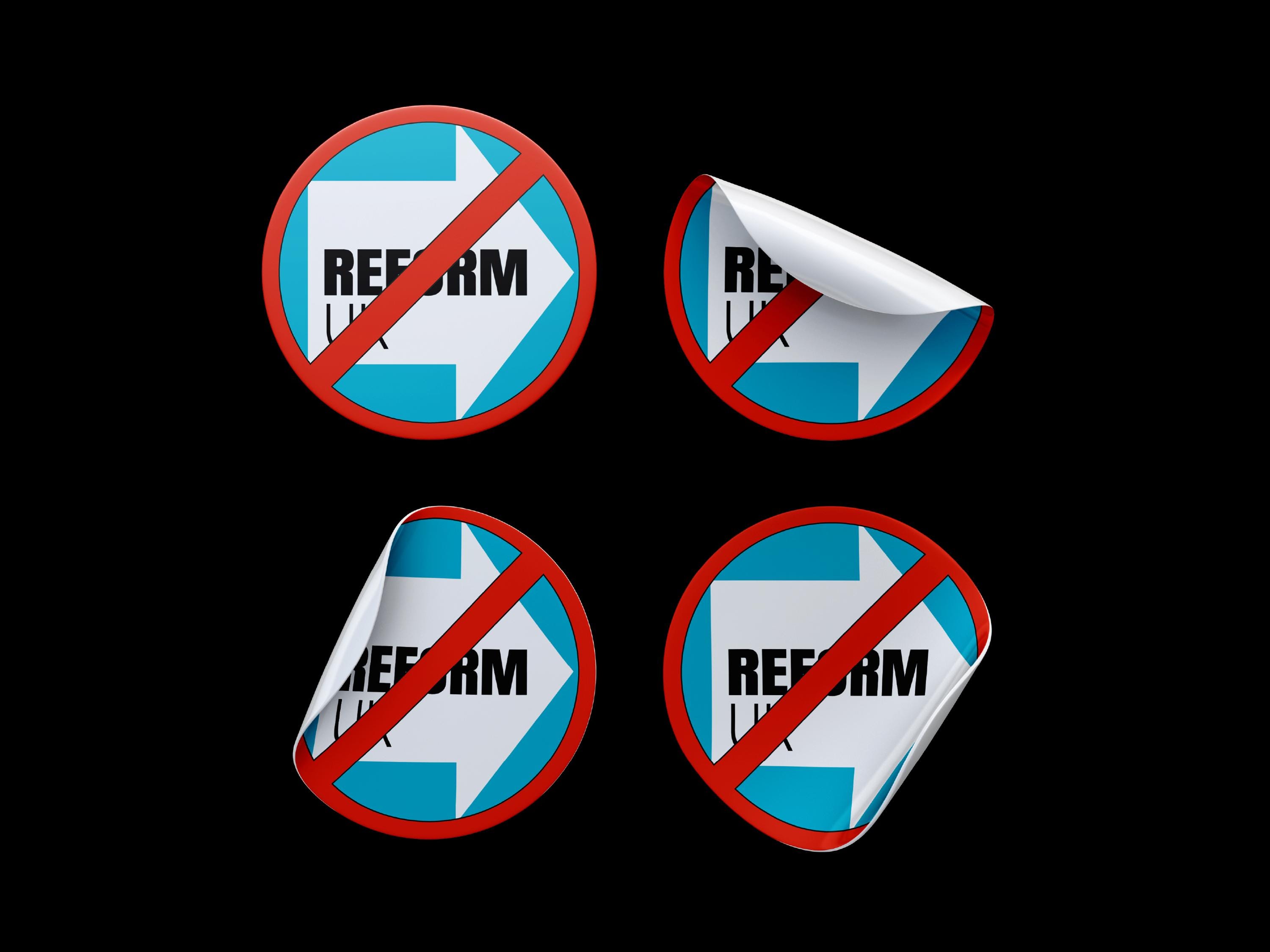 Reforms Stickers Anti-reform UK Vinyl Sticker: Political Protest, Pro-equality - Etsy UK