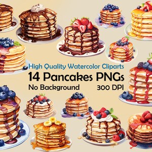 Sweet Treats Watercolor Clipart Bundle Tasty Desserts PNG Ice Cream ...