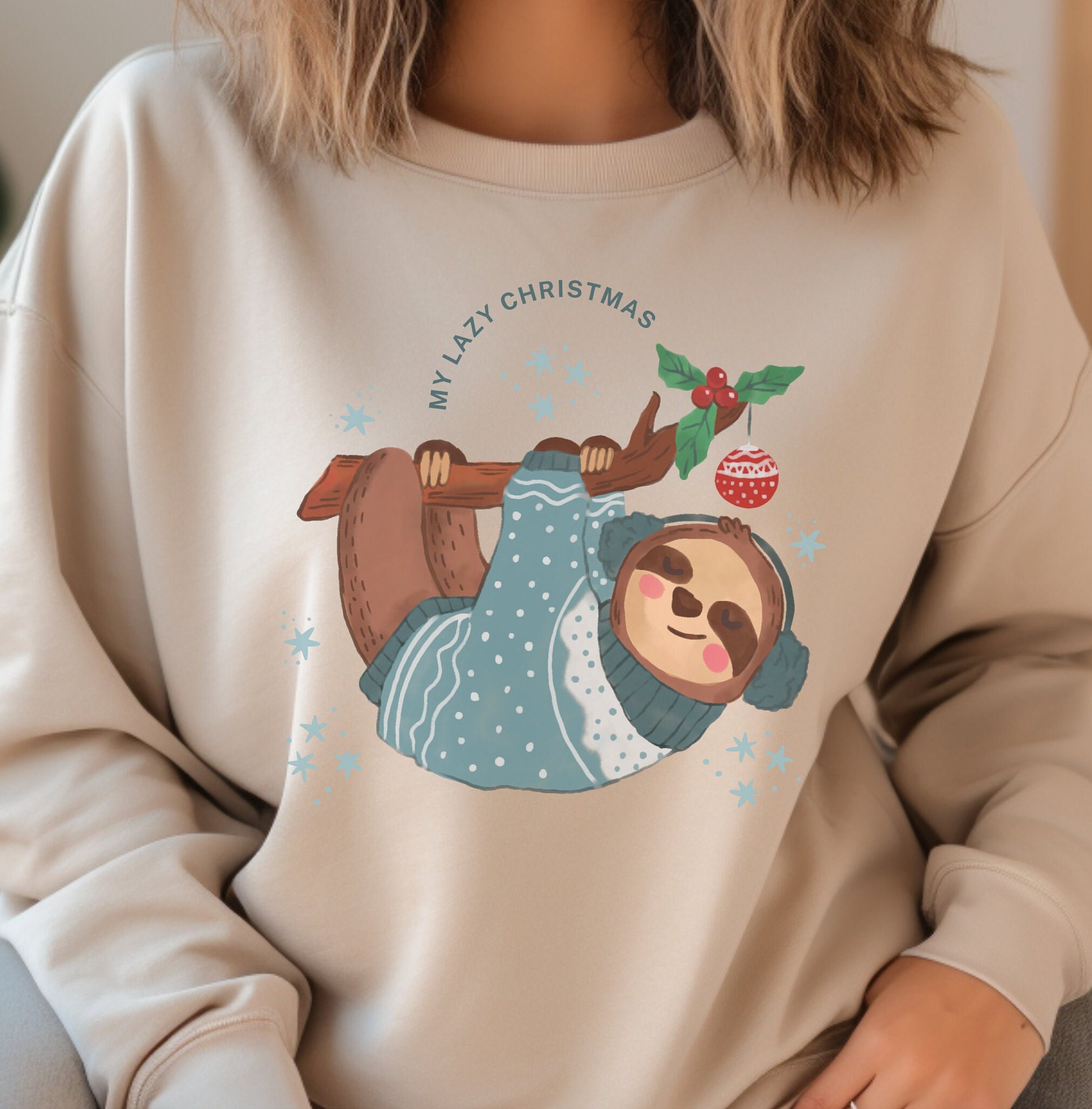 Sloth christmas deals sweater target