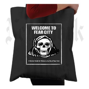 Fear City &quot;A Survival Guide for Visitors to the City of New York&quot; Tote Bag | New York Shirt | New York City | NYC | I Love NY | Brooklyn