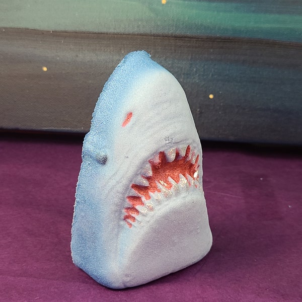 BIG Shark Bath Bomb 9oz Strawberry Bath bomb Handmade Jaws bath bomb 3d bath bomb moisturizing foam bath baby shark bath bomb