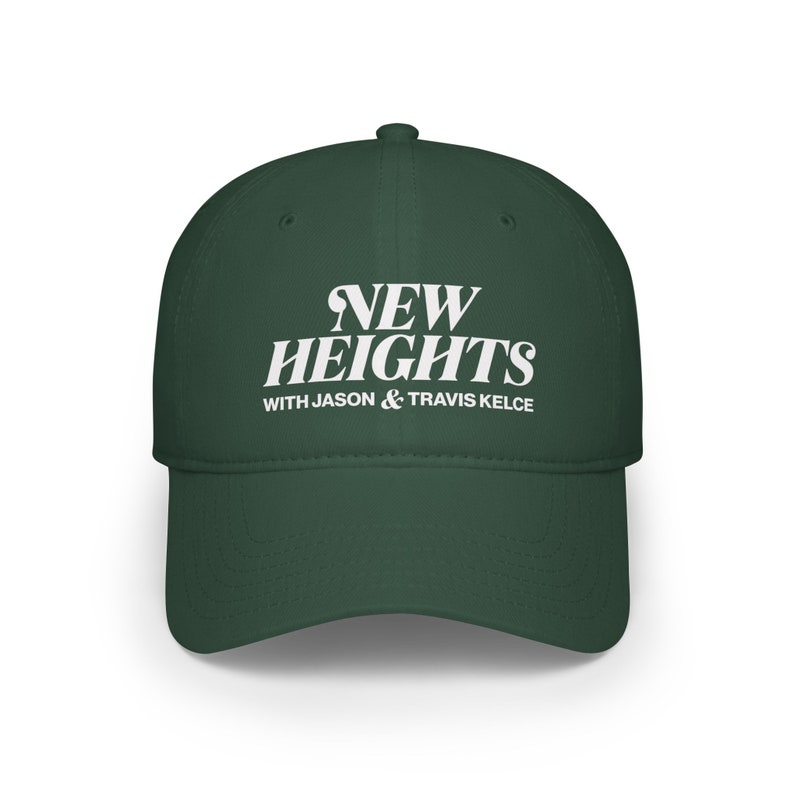 New Heights Casquette de baseball Jason Kelce & Travis Kelce, Casquette de football Dark Green