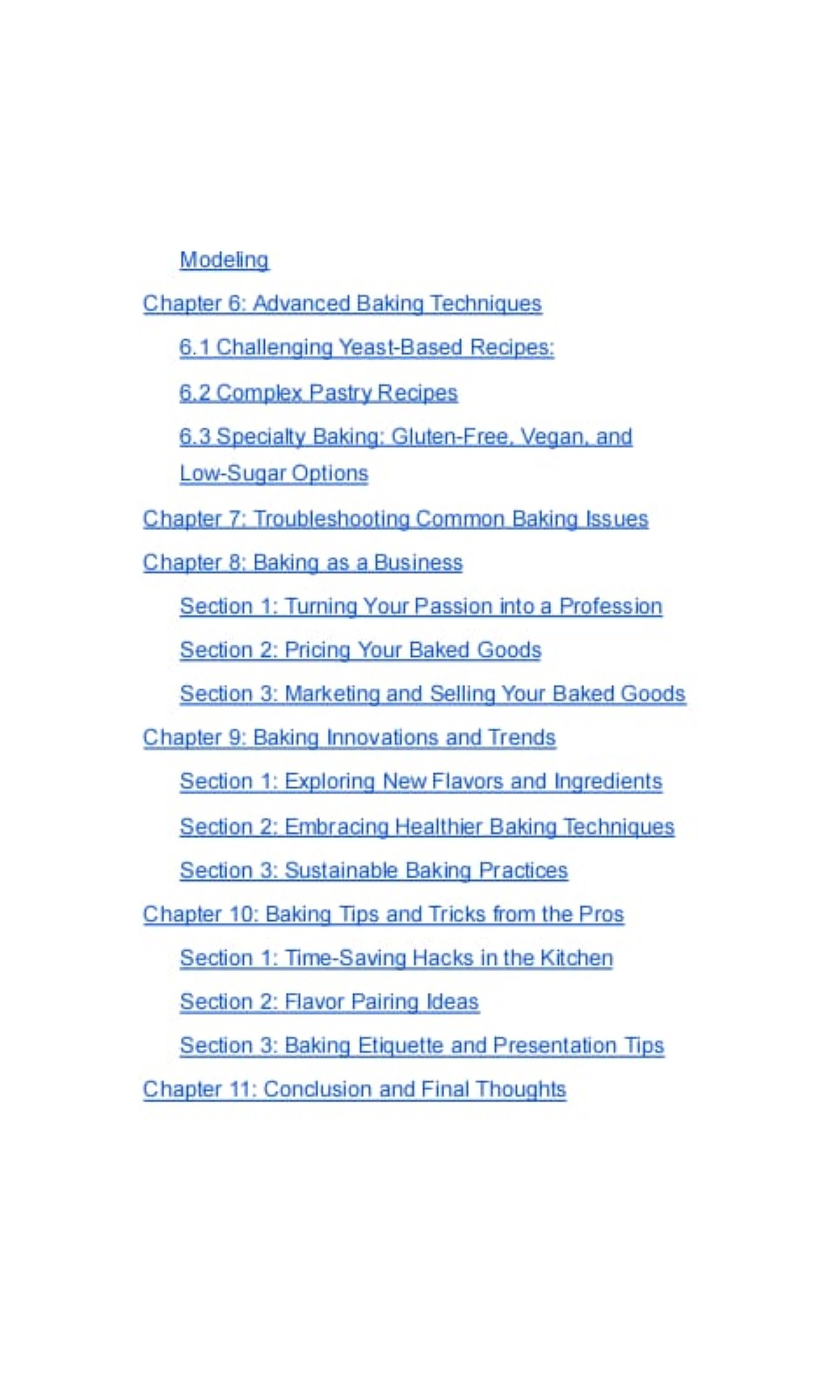 The Art Of Baking A Comprehensive Guide For Bakers Etsy