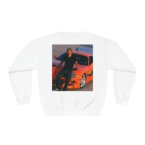 Fast And Furious Paul Walker Tribute (Supra) - Unisex NuBlend® Crewneck Sweatshirt