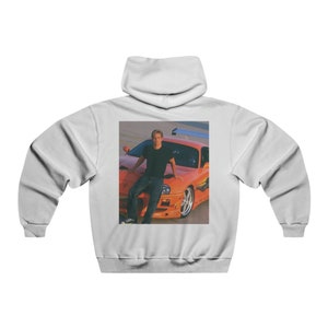 Fast And Furious Paul Walker Tribute (Supra) - Men&#39;s NUBLEND® Hooded Sweatshirt
