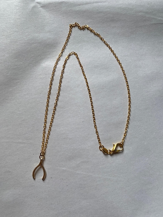 Conan Gray Inspired Wishbone Necklace - Etsy