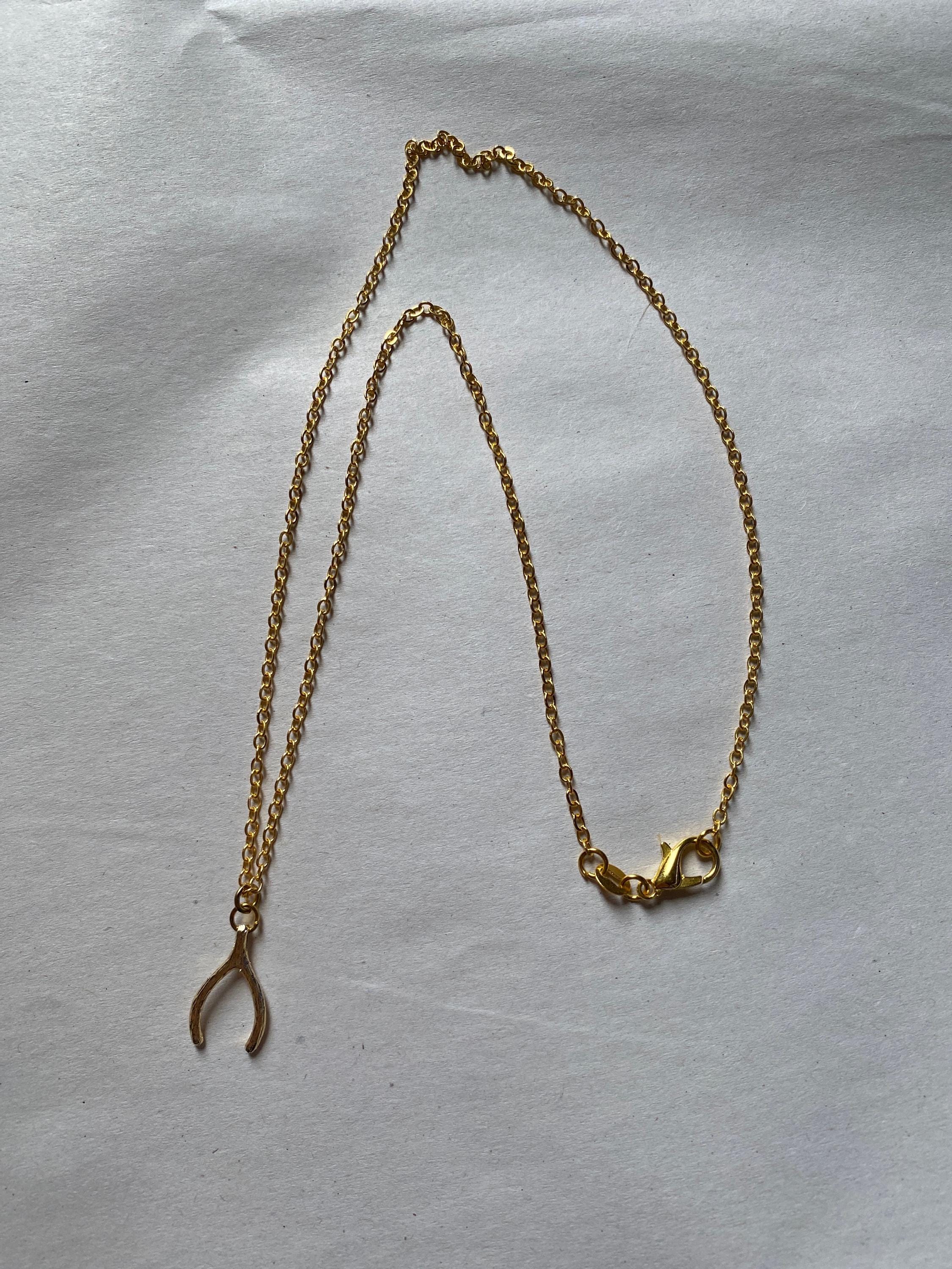 Conan Gray Inspired Wishbone Necklace - Etsy