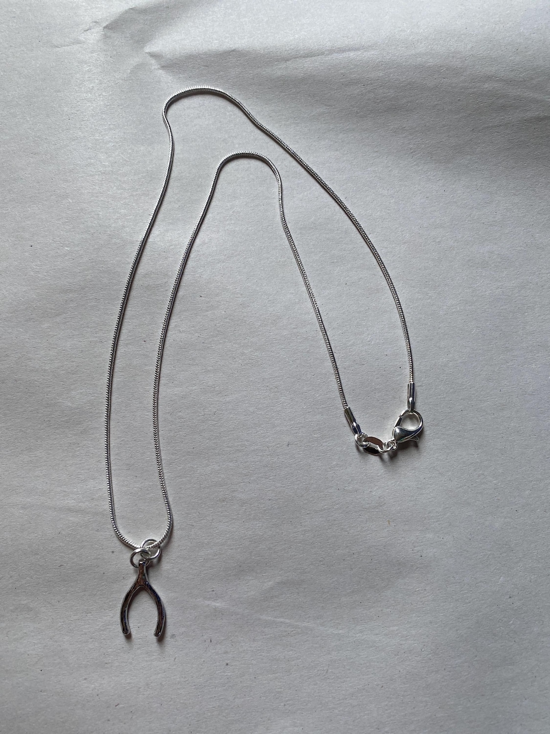 Conan Gray Inspired Wishbone Necklace - Etsy