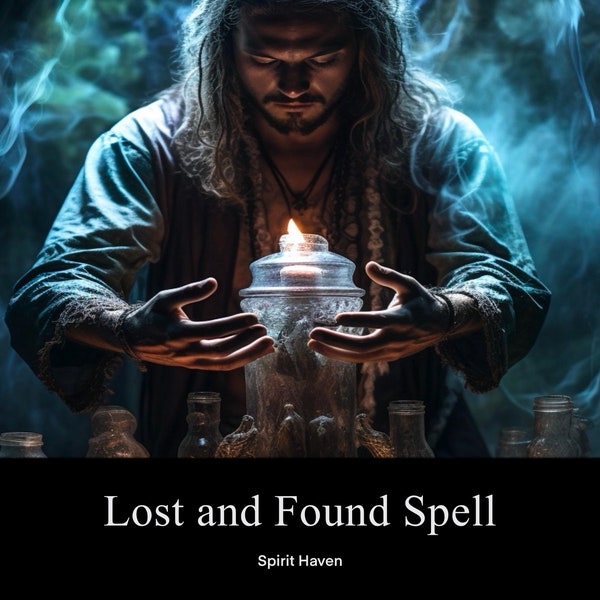 Lost and Found Ritual Spell PDF, Locator Spells, Witchcraft, Wicca Ritual To Uncover and Find Items, Digital Download