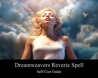 Powerful Dream Realm Spell Guide PDF, Mind Control Spells, Interact with Dreams Meditation Spells, Wicca, Witchcraft, DIY Digital Download
