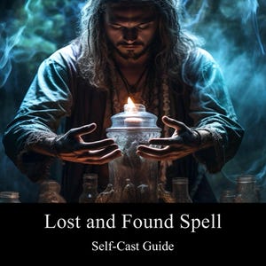 Lost and Found Spell Guide PDF, Locator Spells, Witchcraft, Wicca Ritual Guides, Find Missing Items, DIY Digital Download