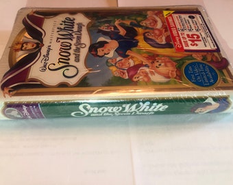 Walt Disney Masterpiece: Snow White & The Seven Dwarfs (VHS)