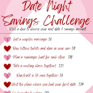 Date Night Savings Challenge