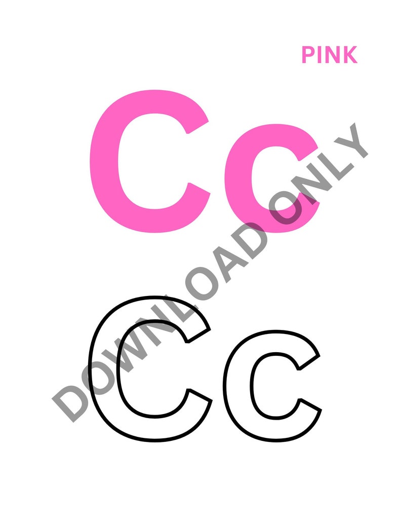Learn Alphabets and Colors, Coloring Book, Abcds Coloring Book, 26 ...