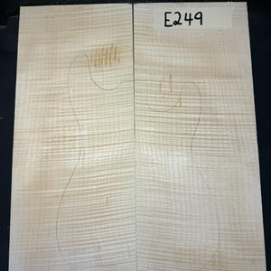Wide flame figured maple carve-top/ project wood