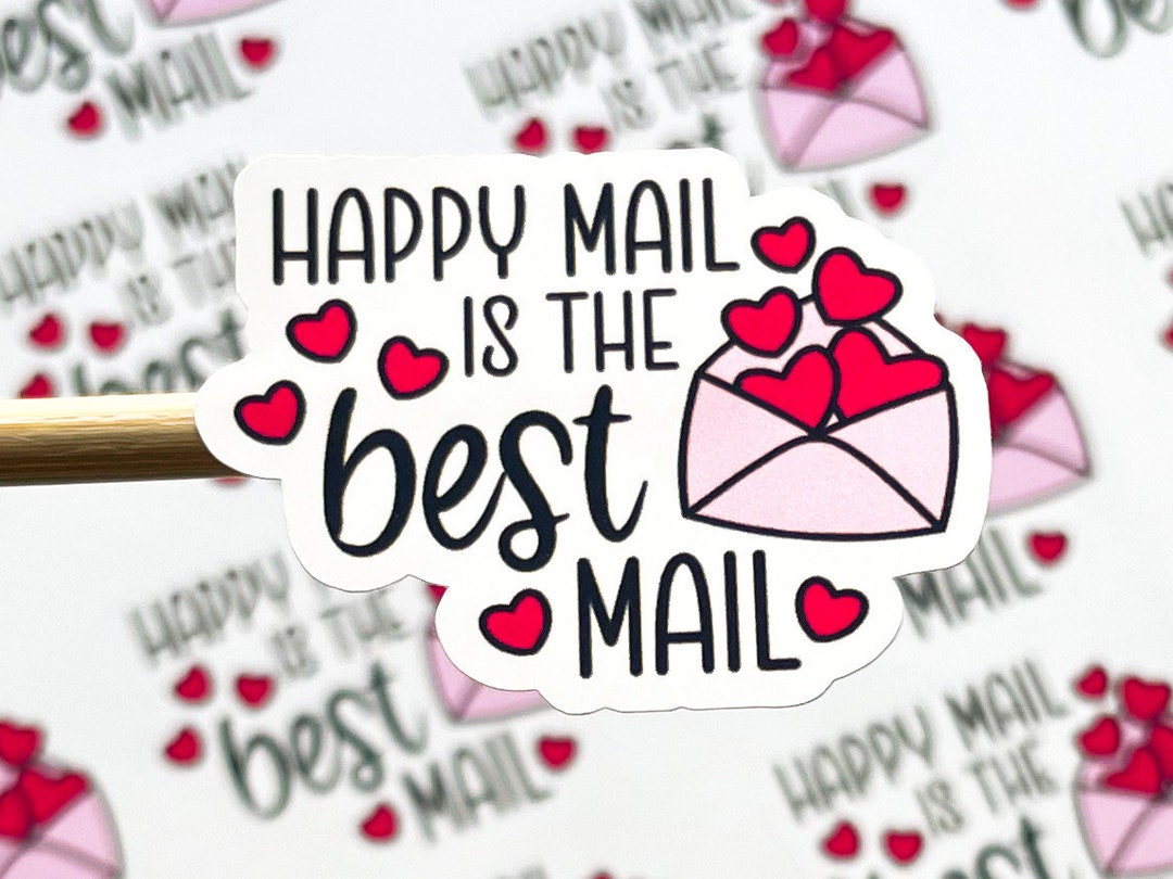 Good Email Sticker Happy Mail Stickers // 28 Stickers per Sheet // Packaging Stickers - Etsy