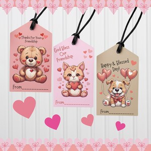 Étiquettes pour cadeaux d'amitié imprimables/étiquettes pour cadeaux inspirantes/téléchargement instantané/étiquettes pour cadeaux pour amis/étiquettes pour cadeaux joyeux jour de bénédiction.