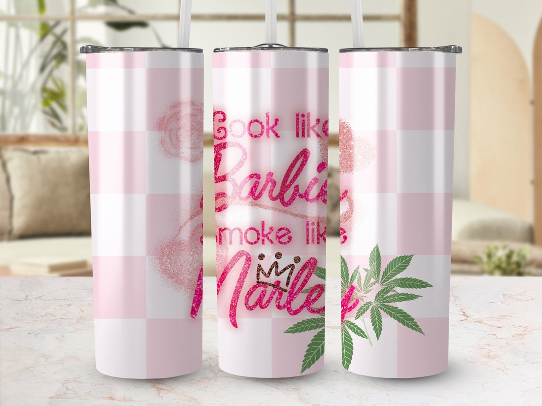 Barb Tumbler Design Funny Tumbler Design Stoner Gift 20oz Skinny