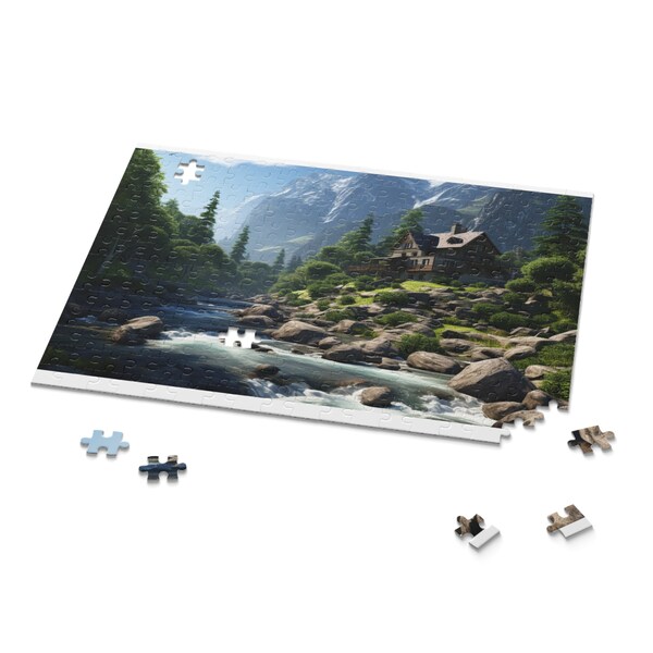 Craft Your Memories: Personalized 252-Piece Puzzle for Special Occasions – A Unique Gift for Her, Perfect for Engagement Anniversaries
