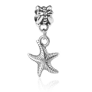 Sea Star Charm, 100%  925 Sterling Silver