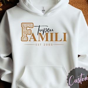 Personalized Tonga Famili Family Hoodie: Custom Polynesian Sweatshirt