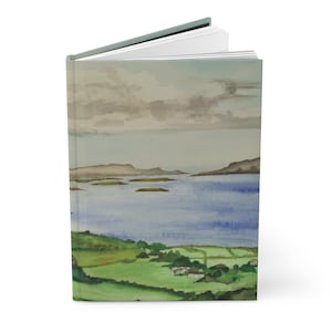 West Cork Irland Hardcover Notizbuch - Feldnotizen, Journaling, Gesundheit, Wachstum, To Do Liste, Traumjournal, Irisch, Emerald Isle, County Cork