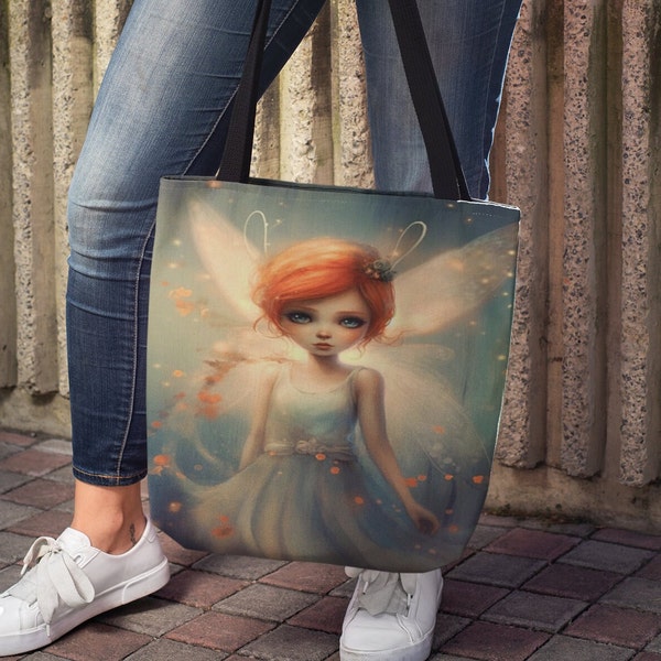 Carry the Magic: Tote Bag featuring Fairy Tales Never End  | Artistic Expression Accessory | Spacious and Durable Carryall Day Overnight Bag