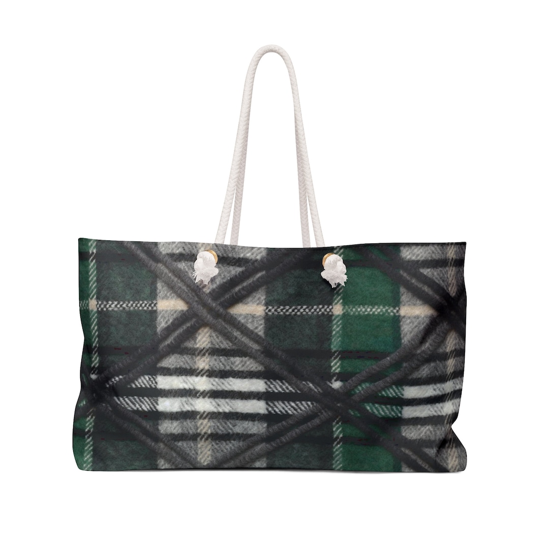 Gridlock Karierte Weekender Tote Tartan Kariert Zeitgenössische - Main Image