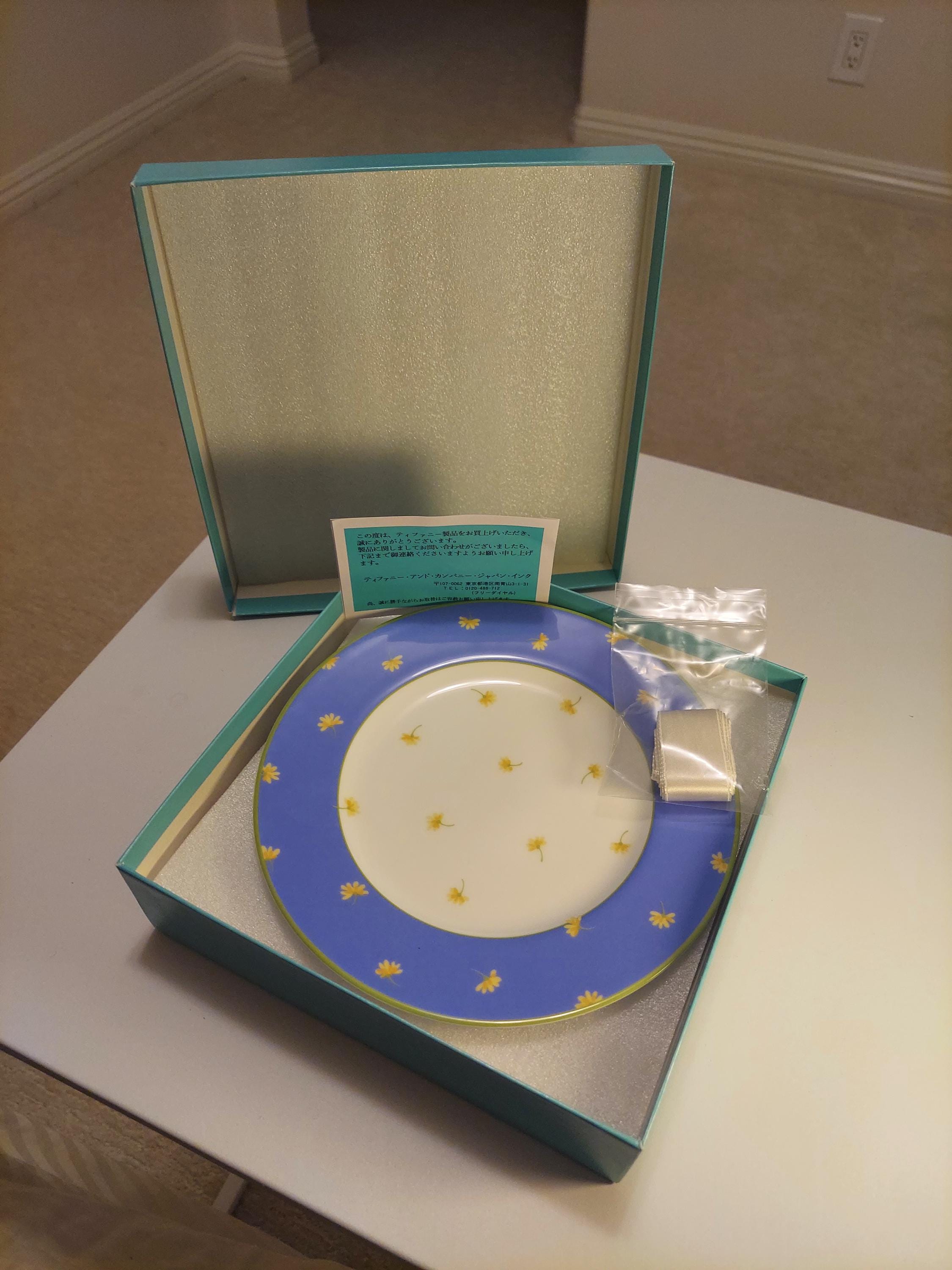 食器 TIFFANY&Co. Valley Set of Vintage Tiffany & Co. Valley Blue and White 7