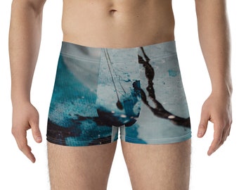 Men's Sexy Boxer Briefs Colorful Abstract Art