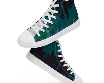 Women’s high top canvas shoes