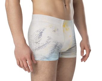 Men's Sexy Stretchy Boxer Briefs colorful abstract art
