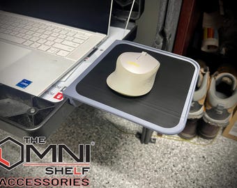 Omnishelf Compatible Portable 3d Printed Mouse Tray for Field Work
