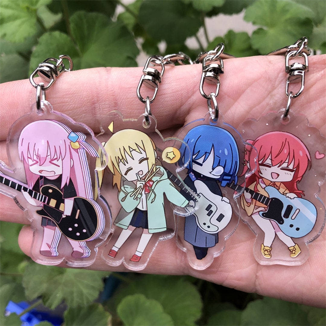 Hitori Bochi - Hitori Bocchi No Marumaru Seikatsu Anime Acrylic Keychain