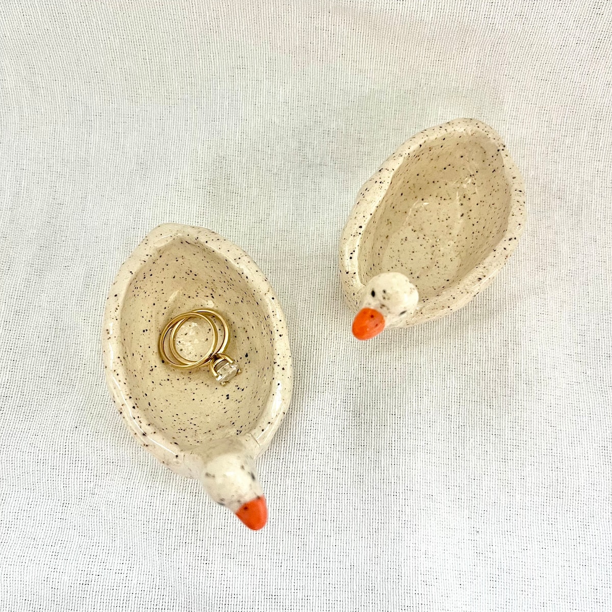 Handmade Ceramic Silly Goose Ring Dish - Etsy